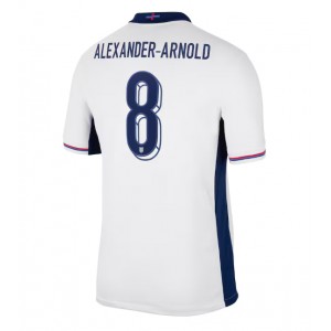 Fotbalové Dres Anglie Alexander-Arnold #8 Domácí Oblečení ME 2024 Krátký Rukáv